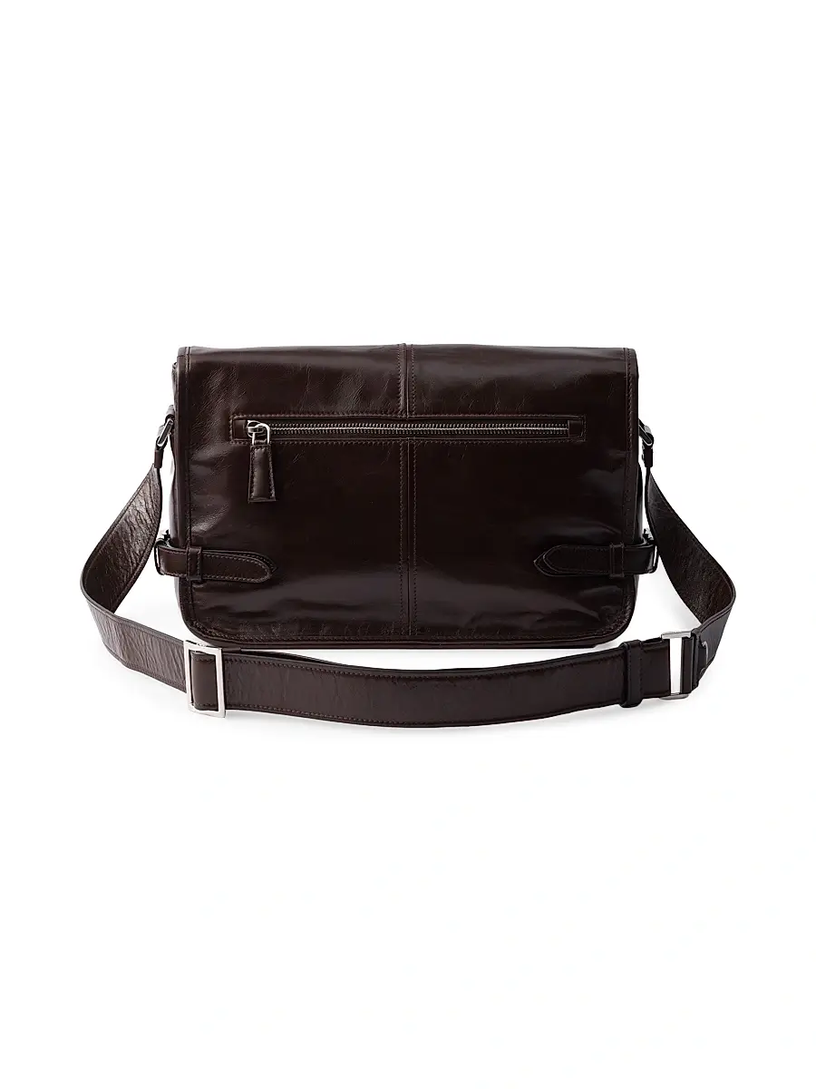Prada Men's Leather Shoulder Bag | Thumbnail 5