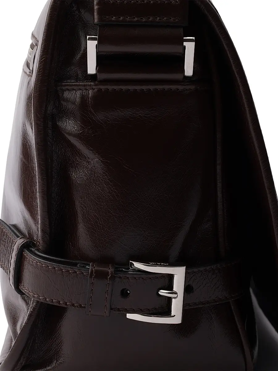 Prada Men's Leather Shoulder Bag | Thumbnail 7