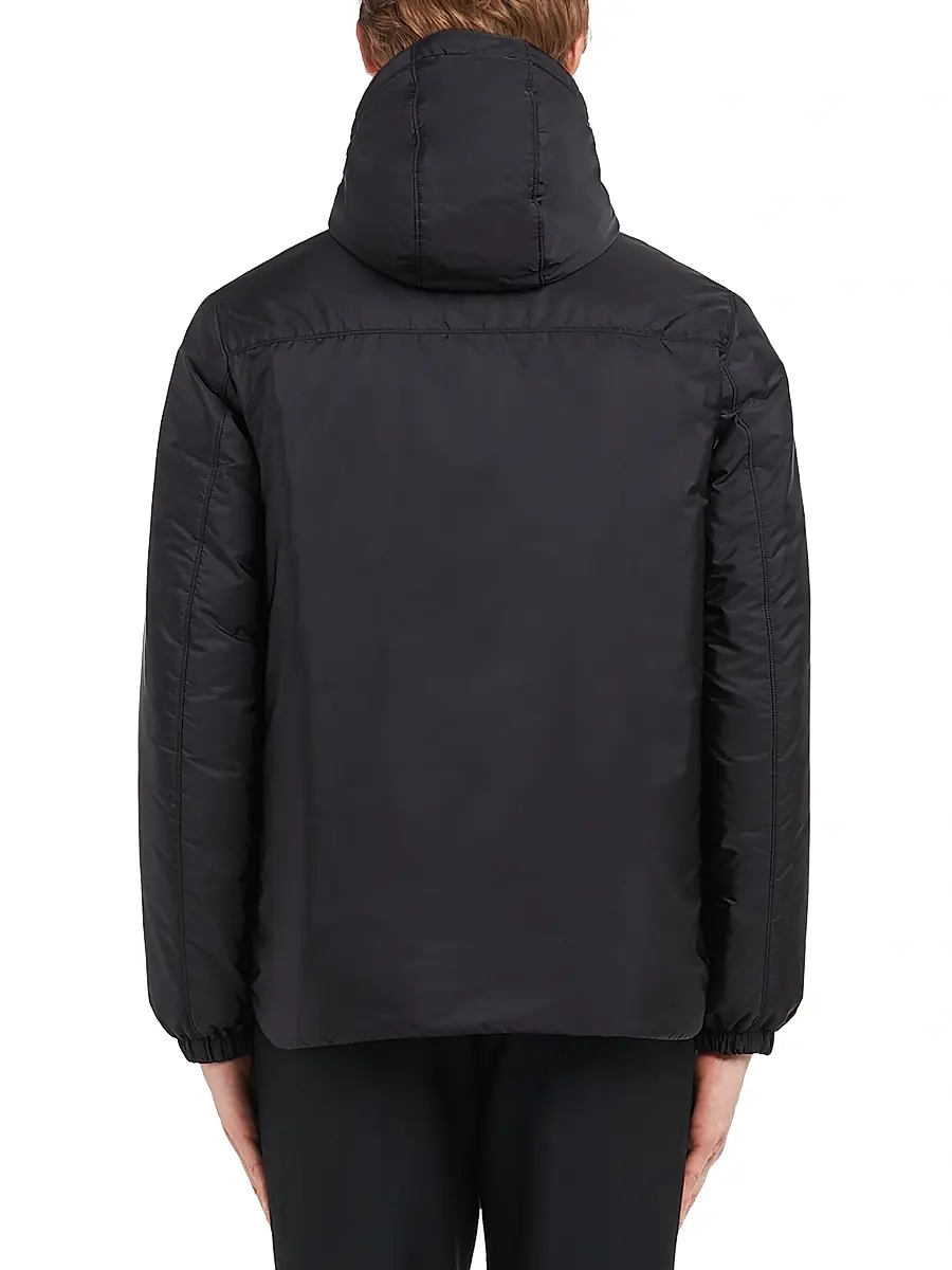 Prada Men's Re-Nylon Puffer Jacket | Thumbnail 4 Prada Men's Re-Nylon Puffer Jacket | Thumbnail 4