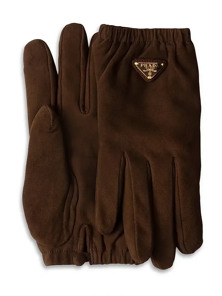Prada Women's Suede Gloves