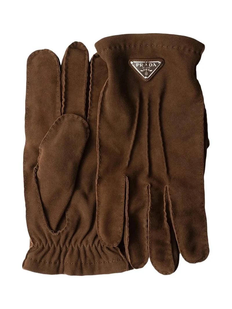 Prada Men's Suede Gloves