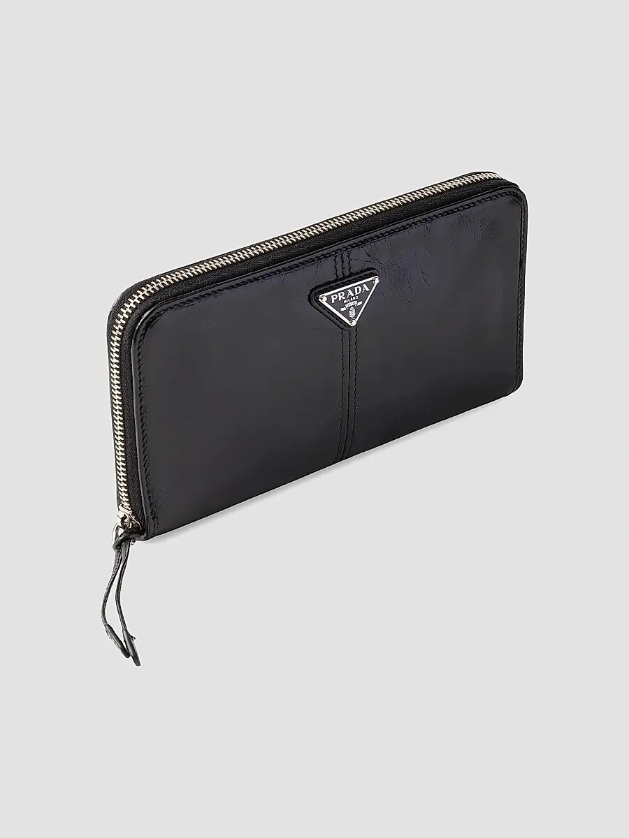 Prada Men's Leather Wallet | Thumbnail 4 Prada Men's Leather Wallet | Thumbnail 4