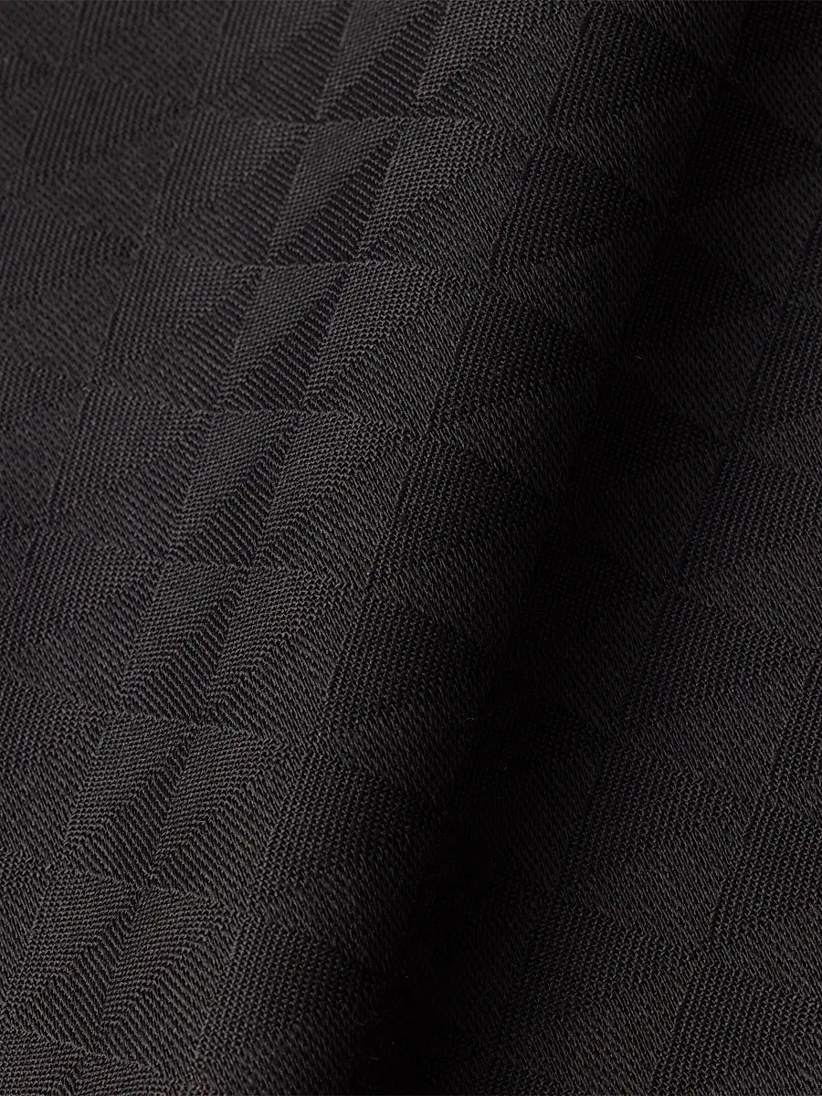 Prada Men's Wool and Silk Scarf | Thumbnail 2 Prada Men's Wool and Silk Scarf | Thumbnail 2