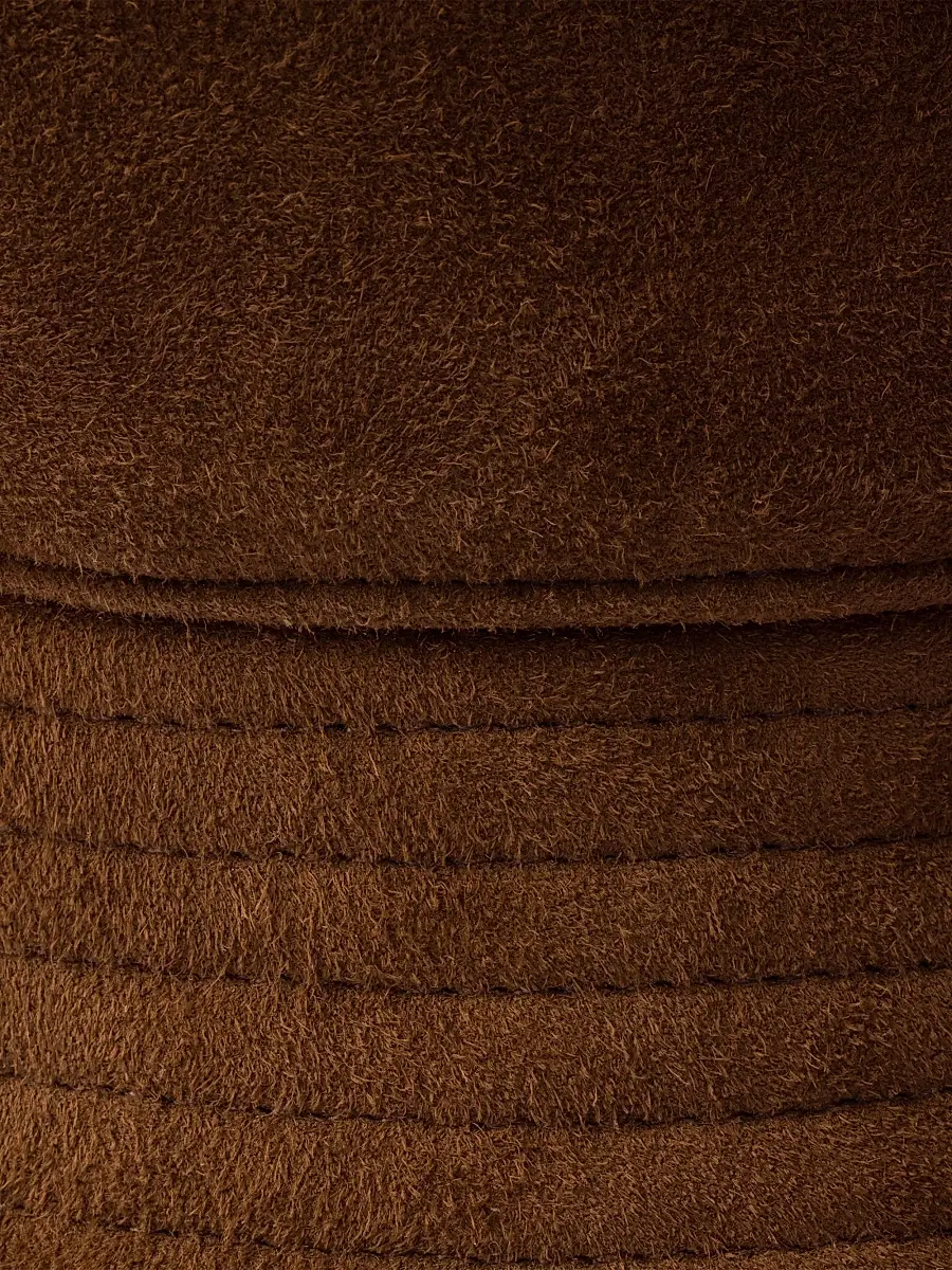 Prada Women's Suede Bucket Hat | Thumbnail 3