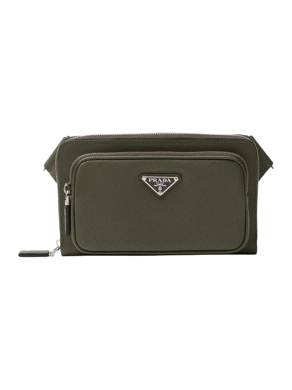 Prada Men's Saffiano Leather Belt Bag