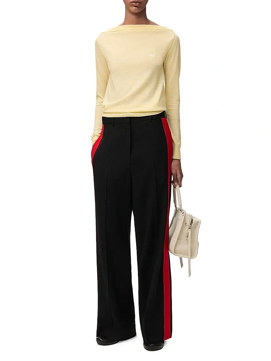 Loewe Women's Boatneck Wool-Blend Sweater | Thumbnail 2