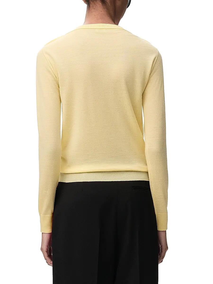 Loewe Women's Boatneck Wool-Blend Sweater | Thumbnail 4
