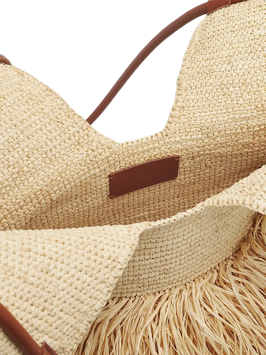 Zimmermann Women's Goldentime Medium Fringed Tote Bag | Thumbnail 4 Zimmermann Women's Goldentime Medium Fringed Tote Bag | Thumbnail 4