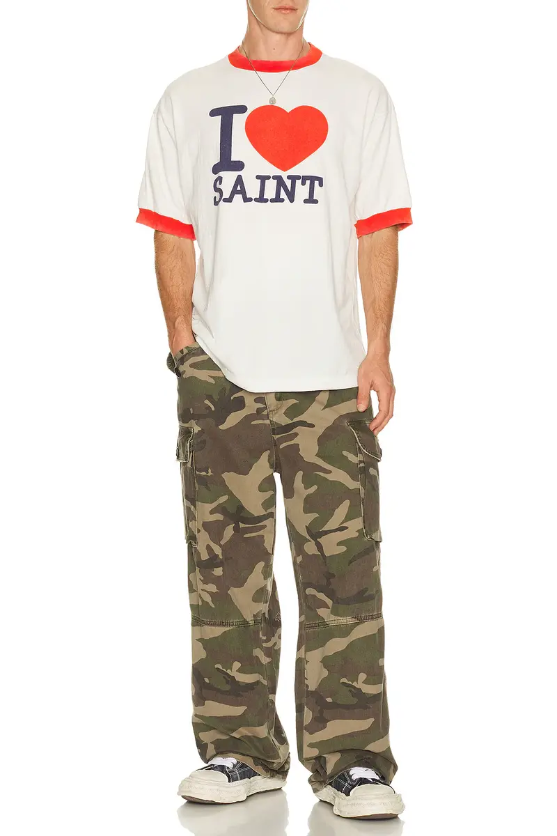 SAINT Mxxxxxx I Love Saint Short Sleeve Tee | Thumbnail 3