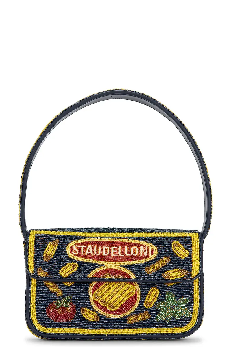 Staud Tommy Beaded Bag | Image 1 Staud Tommy Beaded Bag | Image 1