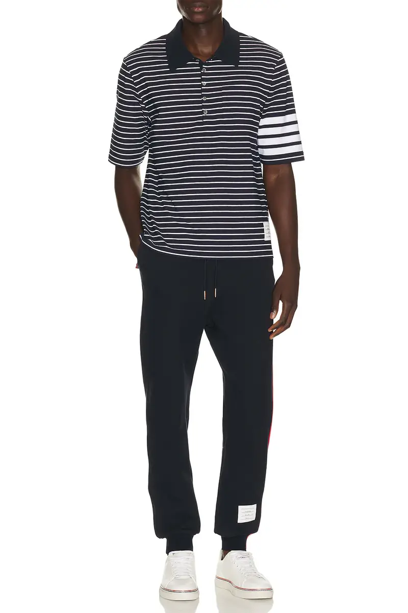Thom Browne Short Sleeve Polo | Thumbnail 3 Thom Browne Short Sleeve Polo | Thumbnail 3