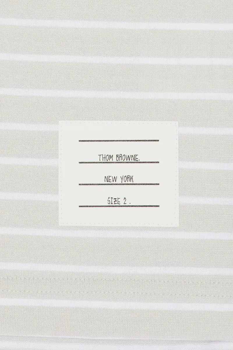 Thom Browne Short Sleeve Tee With Chest Pocket | Thumbnail 5 Thom Browne Short Sleeve Tee With Chest Pocket | Thumbnail 5