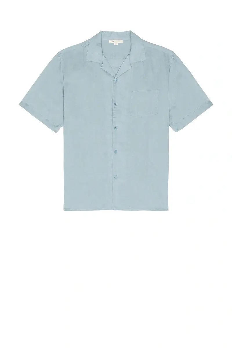 Onia Air Linen Convertible Vacation Shirt | Thumbnail 4