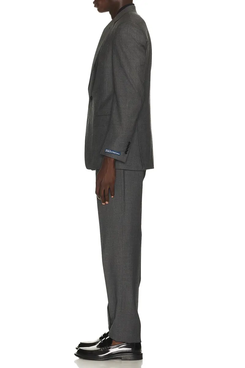 Polo Ralph Lauren 2-Button Single Breasted Sharkskin 2-Piece Suit | Thumbnail 2