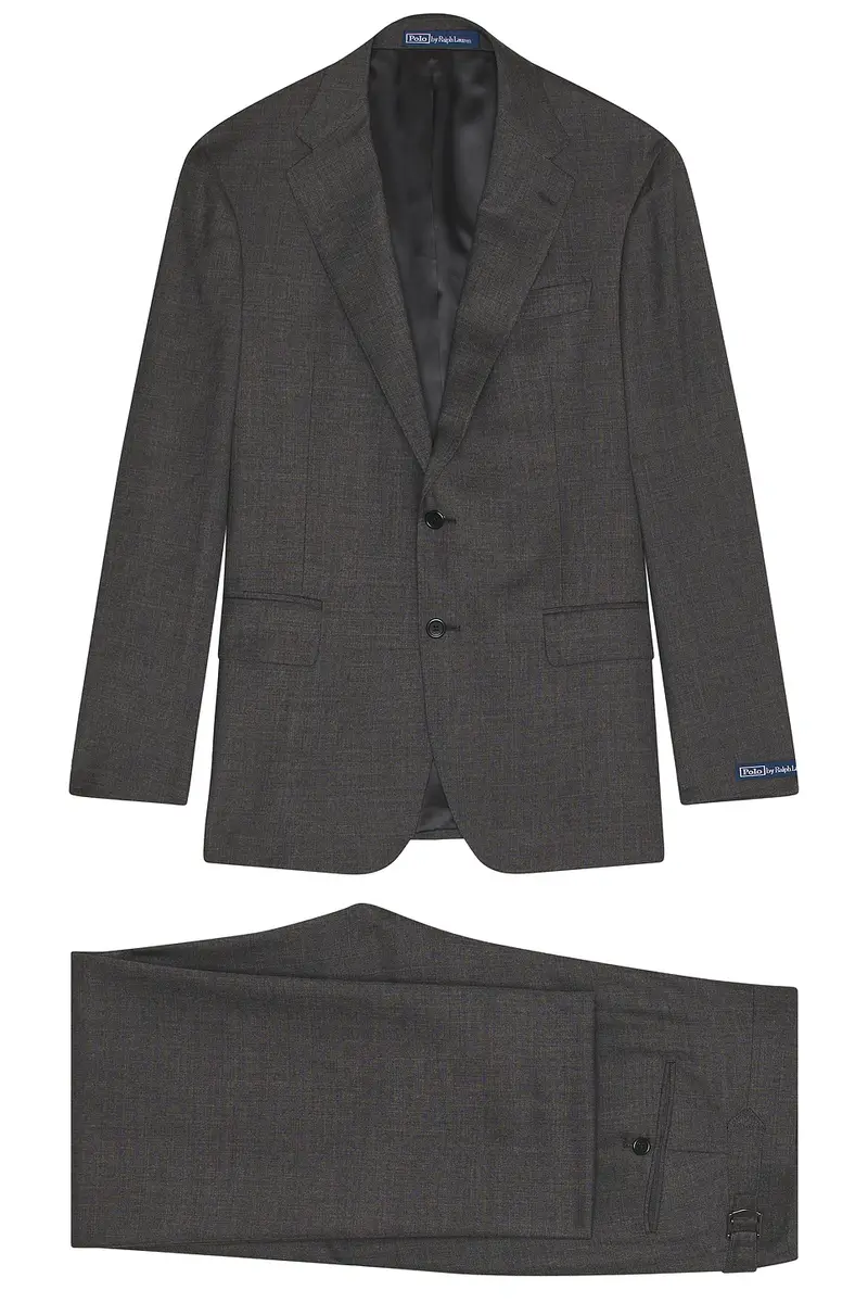Polo Ralph Lauren 2-Button Single Breasted Sharkskin 2-Piece Suit | Thumbnail 5