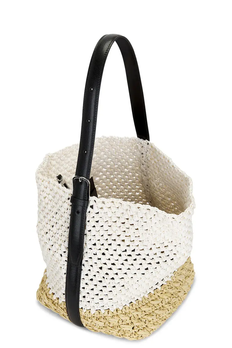 TOTEME Medium Belted Paper Tote Bag | Thumbnail 5 TOTEME Medium Belted Paper Tote Bag | Thumbnail 5