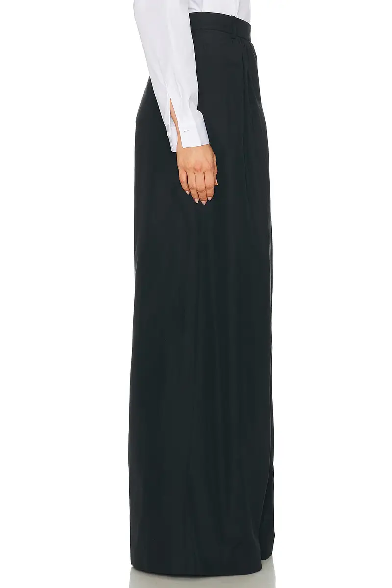 Ralph Lauren Collection Vanessa Full Length Pleated Pant | Thumbnail 3 Ralph Lauren Collection Vanessa Full Length Pleated Pant | Thumbnail 3