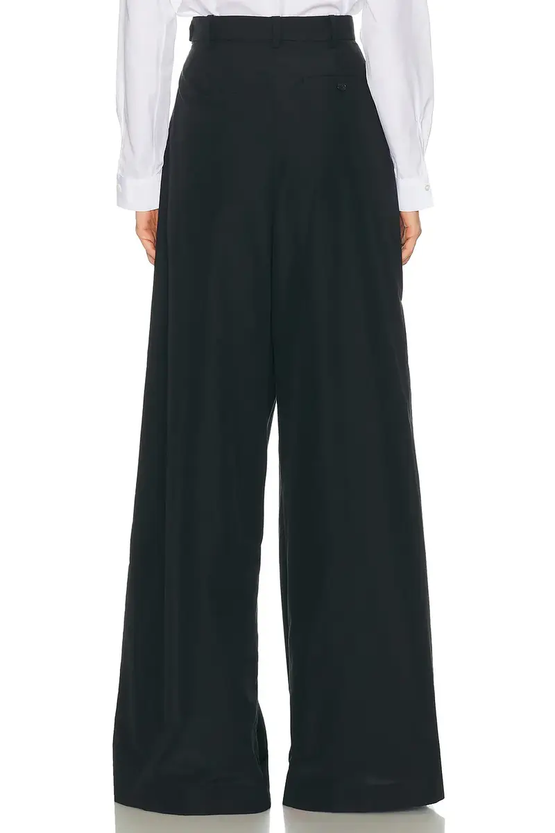 Ralph Lauren Collection Vanessa Full Length Pleated Pant | Thumbnail 4 Ralph Lauren Collection Vanessa Full Length Pleated Pant | Thumbnail 4