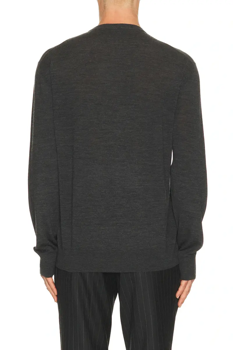 Tom Ford Ultrafine Merino Wool Oversized Crew Neck | Thumbnail 2 Tom Ford Ultrafine Merino Wool Oversized Crew Neck | Thumbnail 2