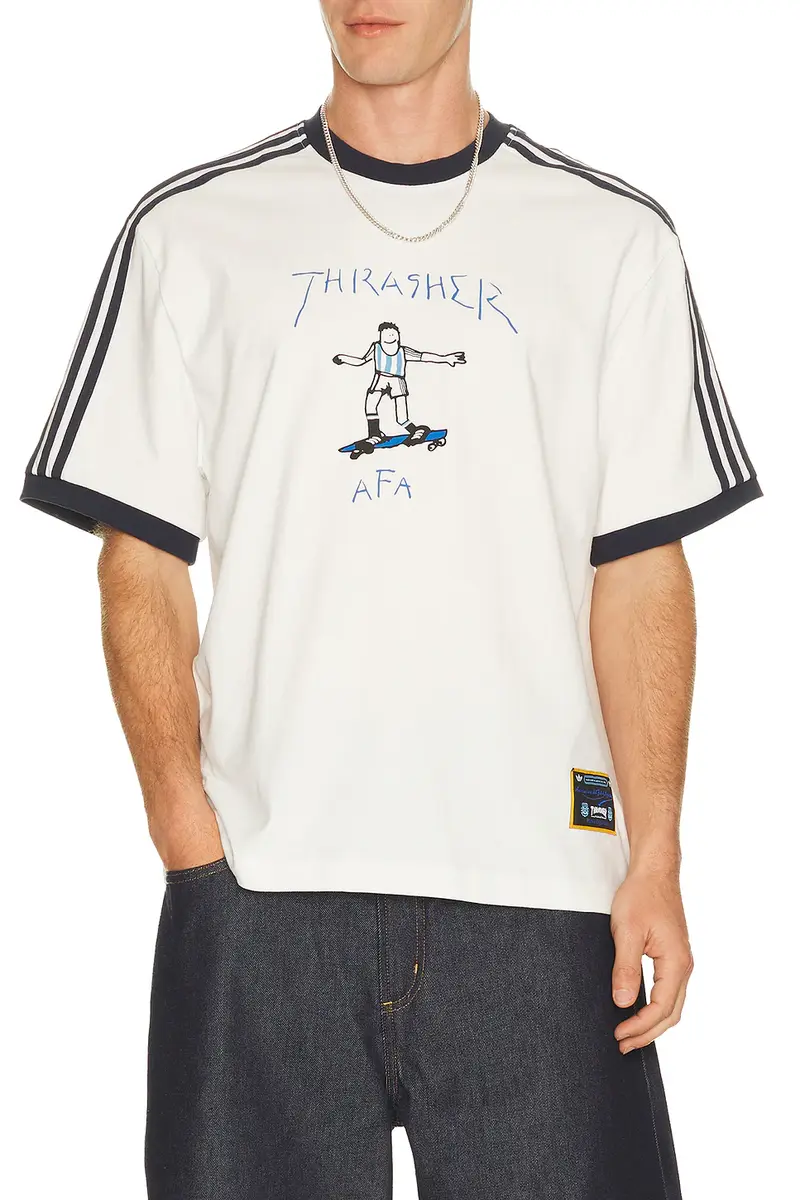 adidas Originals x Thrasher Magazine x AFA Tee | Image 1 adidas Originals x Thrasher Magazine x AFA Tee | Image 1