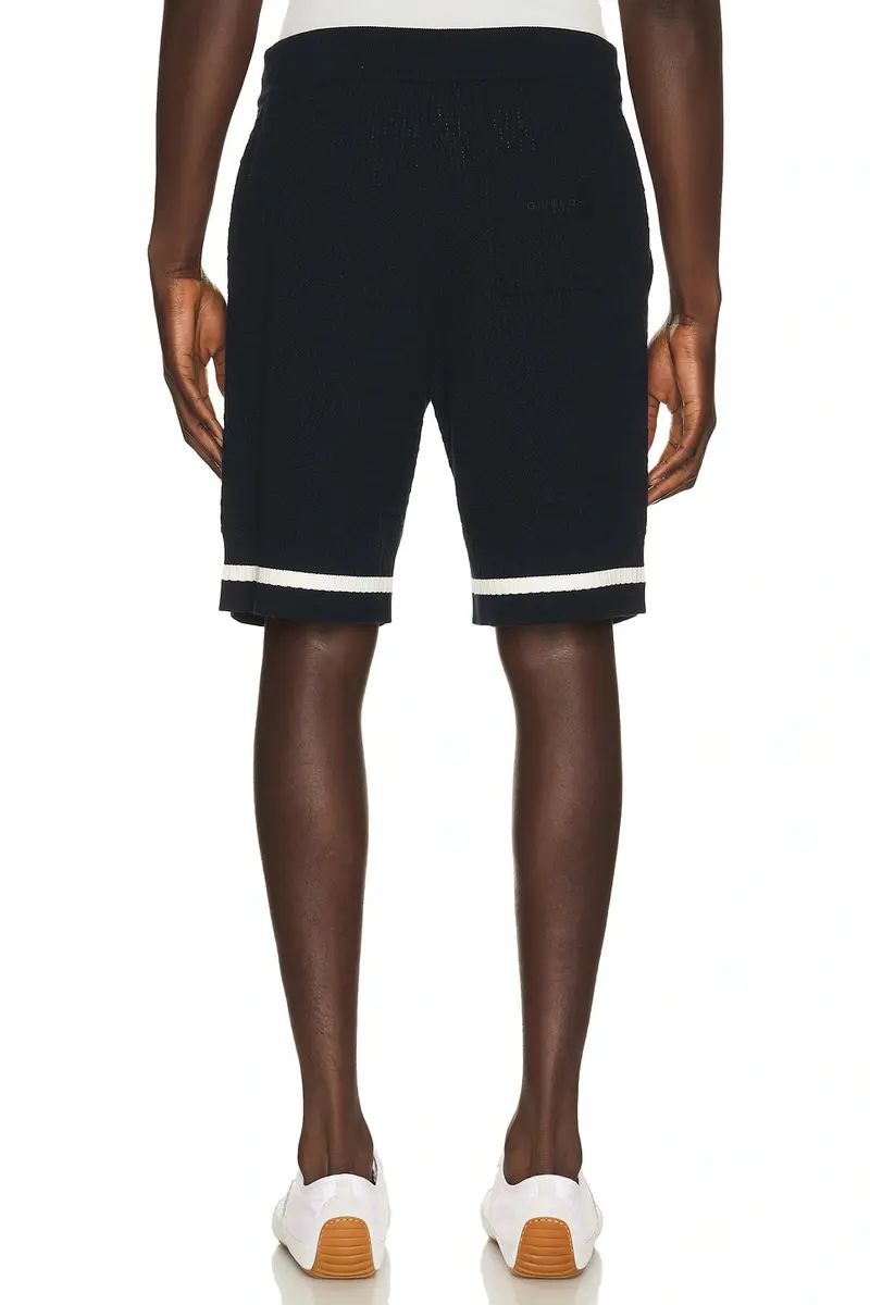 Givenchy Cotton Openwork Knit Shorts | Thumbnail 2