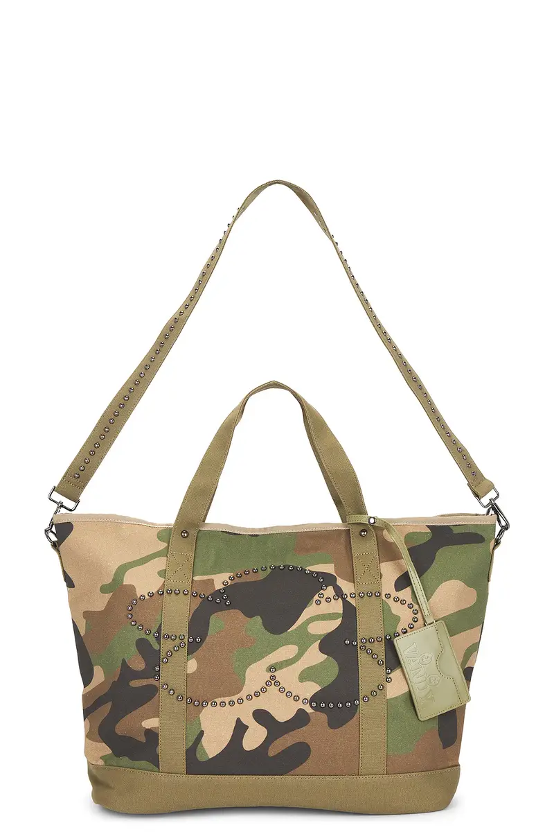 VANDYTHEPINK Studded Flower Tote Bag | Image 1 VANDYTHEPINK Studded Flower Tote Bag | Image 1
