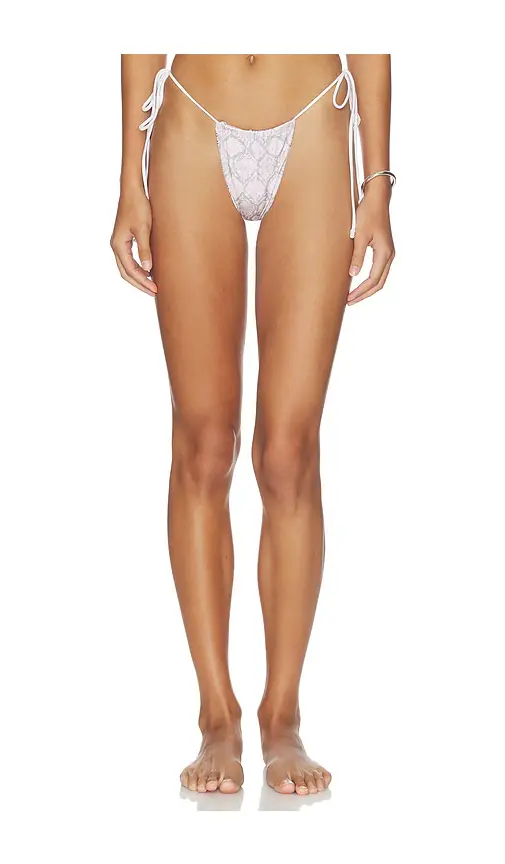 Frankies Bikinis Tia Reversible Satin Bikini Bottom | Thumbnail 2 Frankies Bikinis Tia Reversible Satin Bikini Bottom | Thumbnail 2
