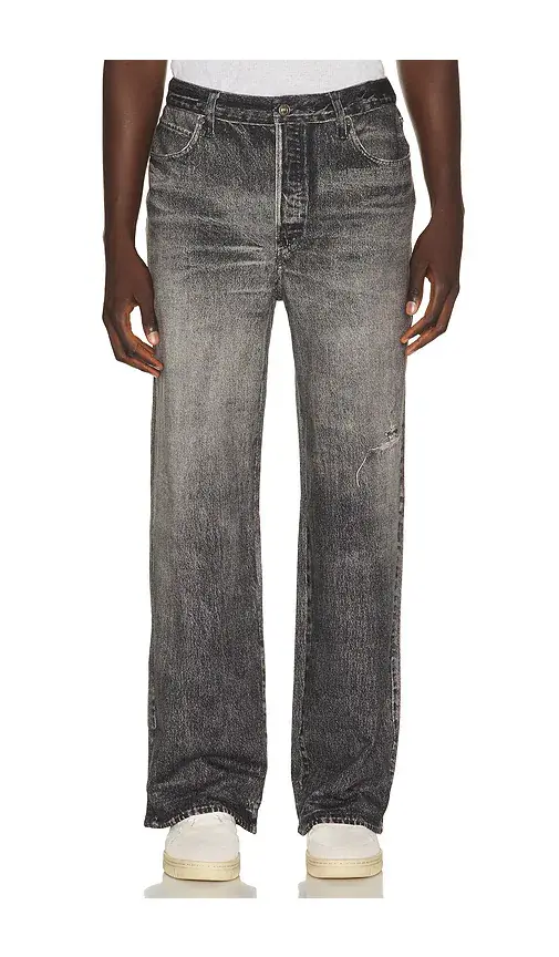 AllSaints Lenny Denim Trouser | Image 1 AllSaints Lenny Denim Trouser | Image 1