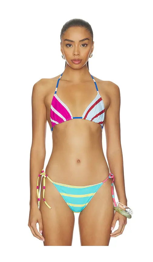 Solid & Striped The Iris Reversible Bikini Top | Thumbnail 2 Solid & Striped The Iris Reversible Bikini Top | Thumbnail 2