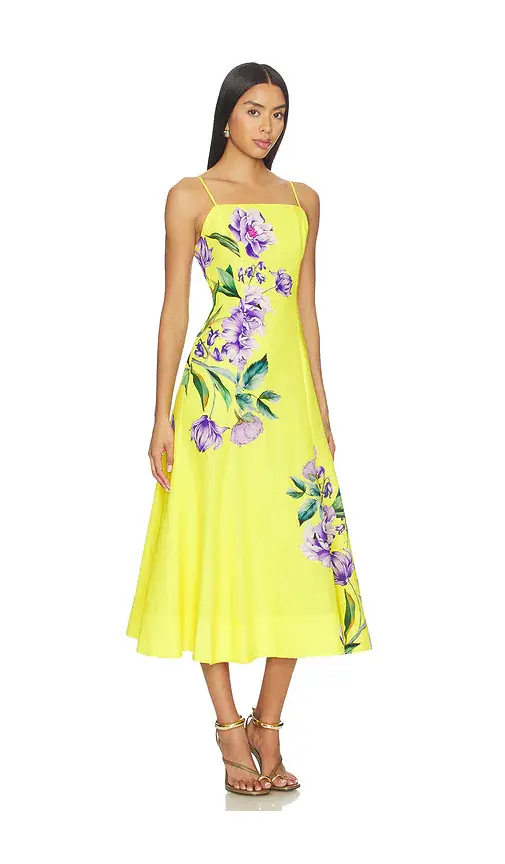 Hemant & Nandita Paneled Midi Dress | Thumbnail 2