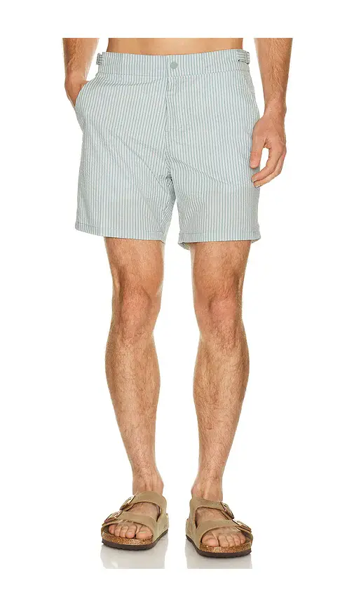Vintage Summer Micro Seersucker Trunk | Image 1 Vintage Summer Micro Seersucker Trunk | Image 1