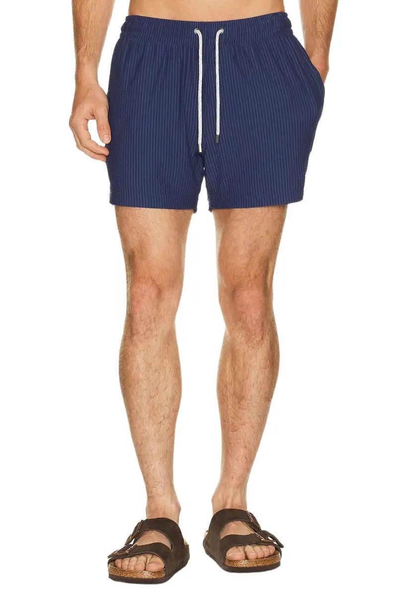 Vintage Summer Stripe Knit Shortie Volley