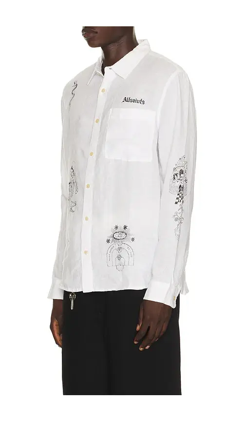 AllSaints Terror Long Sleeve Shirt | Thumbnail 2 AllSaints Terror Long Sleeve Shirt | Thumbnail 2