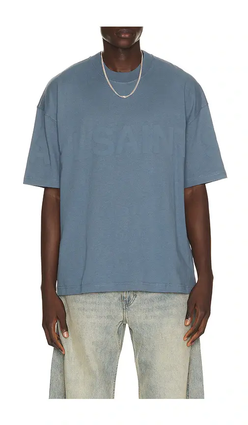 AllSaints Biggy Crew Neck Tee | Image 1 AllSaints Biggy Crew Neck Tee | Image 1