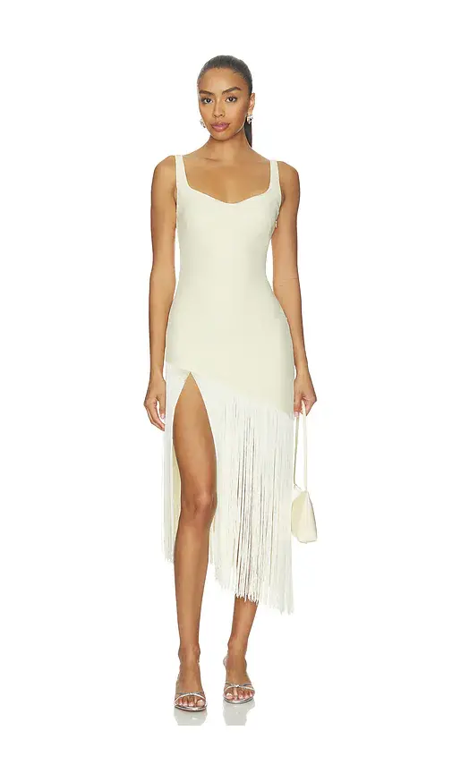 Lovers and Friends Aisha Midi Dress | Image 1 Lovers and Friends Aisha Midi Dress | Image 1