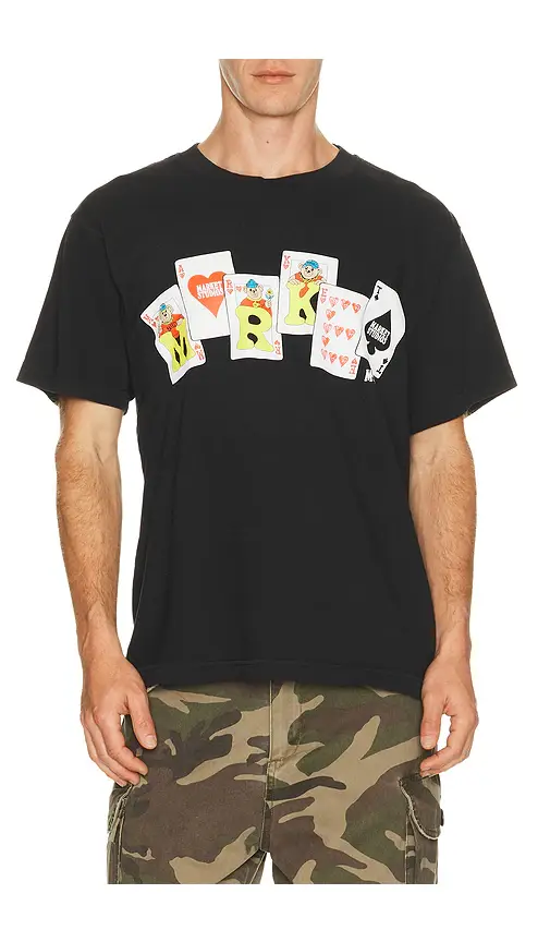 Market Royal Flush T-Shirt | Image 1 Market Royal Flush T-Shirt | Image 1