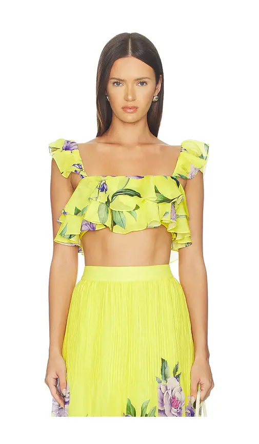 Hemant & Nandita Ruffle Top | Image 1 Hemant & Nandita Ruffle Top | Image 1