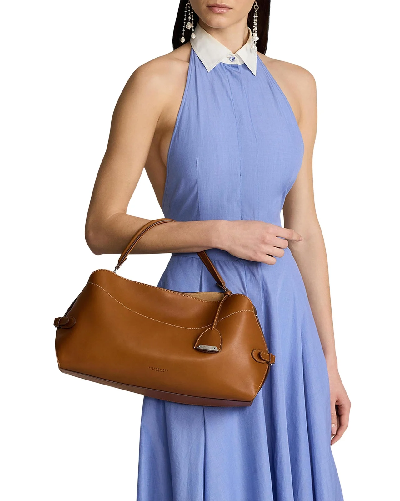 Ralph Lauren Collection The Ralph Calfskin Shoulder Bag