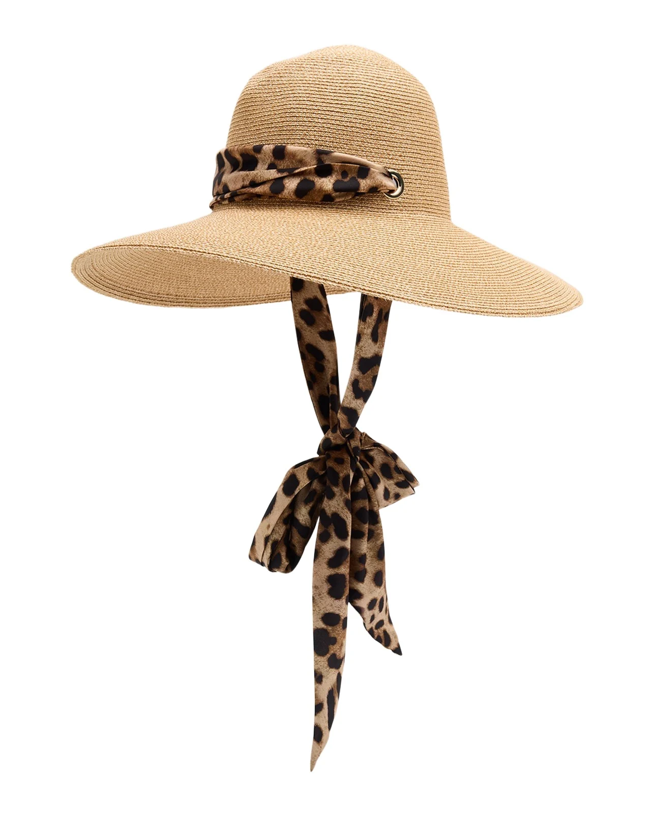 Eugenia Kim Cassidy Paper Hat W/ Scarf