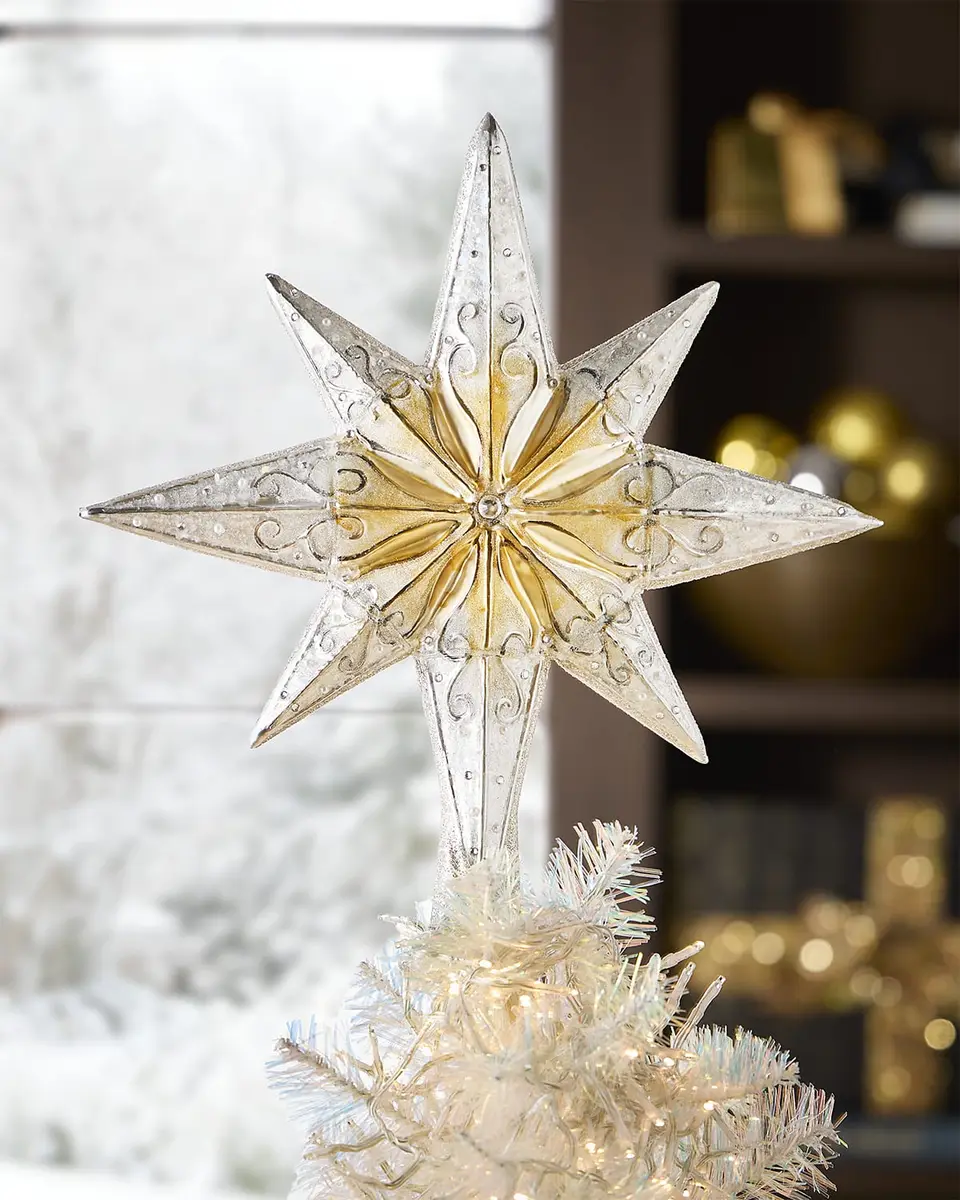Christopher Radko Radiant Stellar Christmas Tree Topper