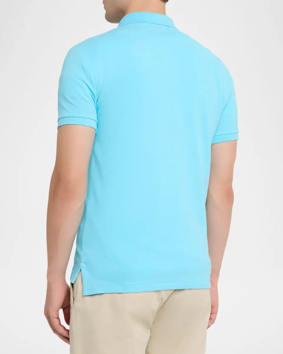 Polo Ralph Lauren Men's Custom Slim Fit Soft Cotton Polo Shirt | Thumbnail 2 Polo Ralph Lauren Men's Custom Slim Fit Soft Cotton Polo Shirt | Thumbnail 2