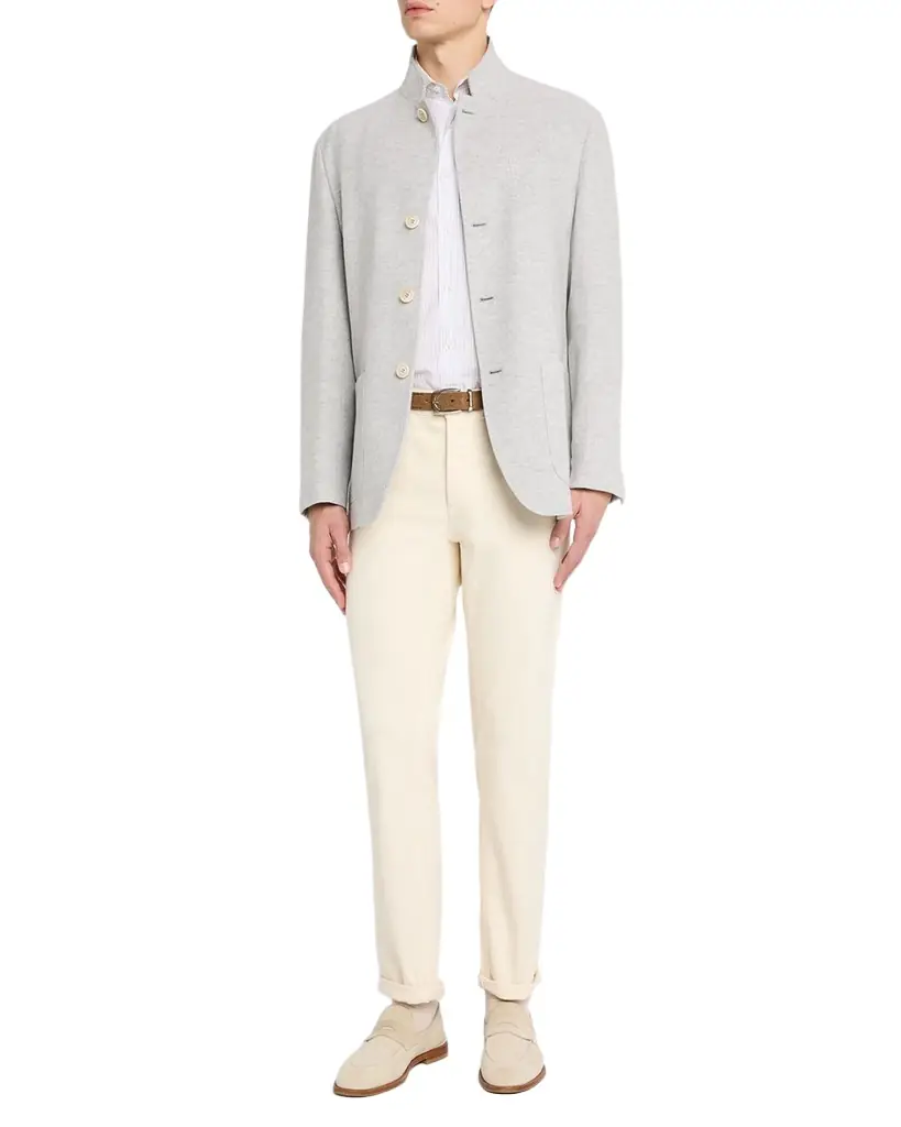 Brunello Cucinelli Men's Cashmere Blazer-Style Coat