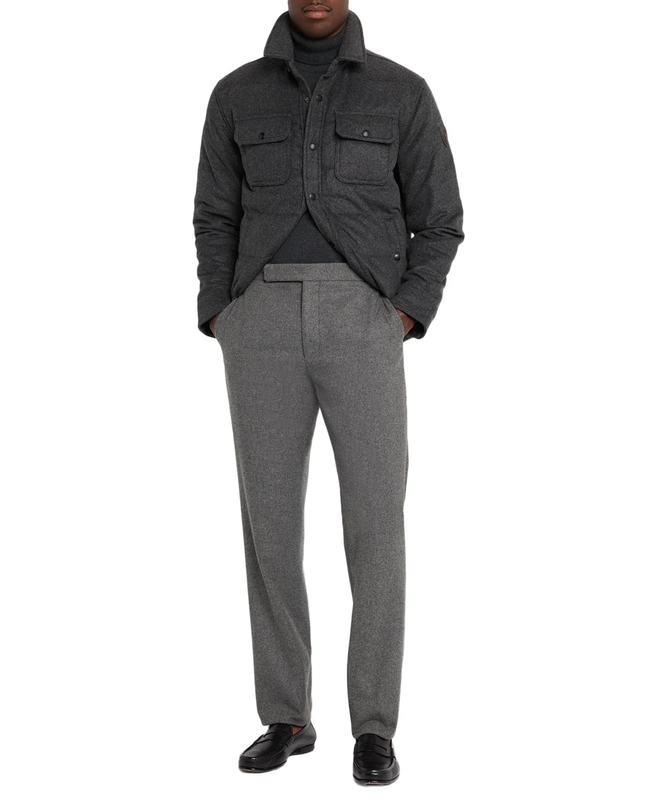 Men's Lewis Melton Down Shirt Jacket Men's Lewis Melton Down Shirt Jacket