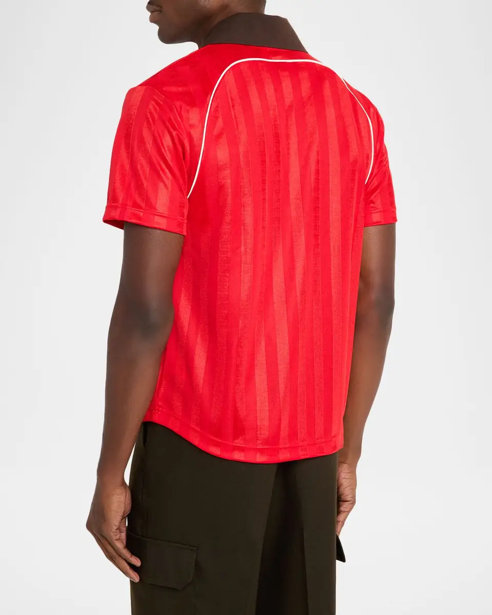Adidas x Wales Bonner Men's Jacquard Football T-Shirt | Thumbnail 2