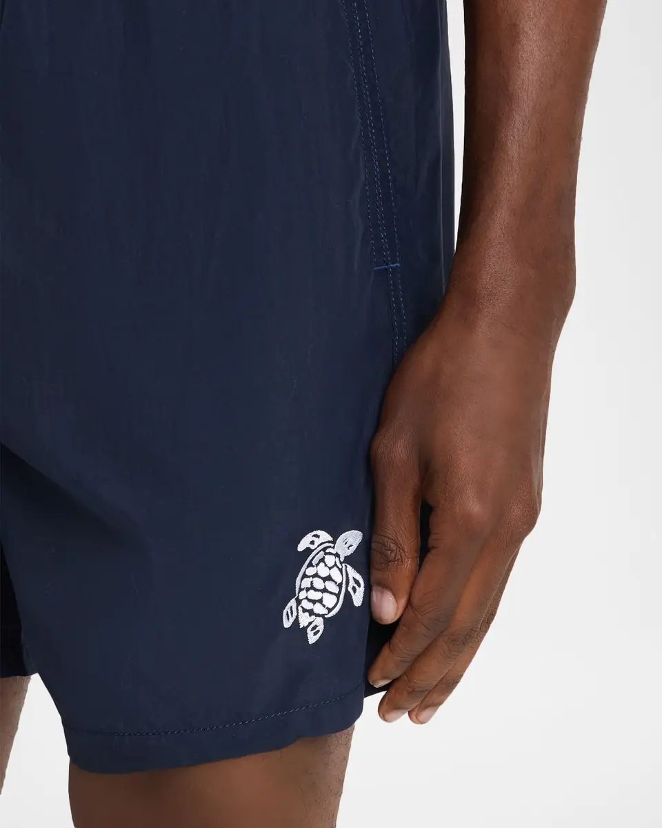Vilebrequin Men's Les Unis Bicolor Swim Trunks | Thumbnail 3