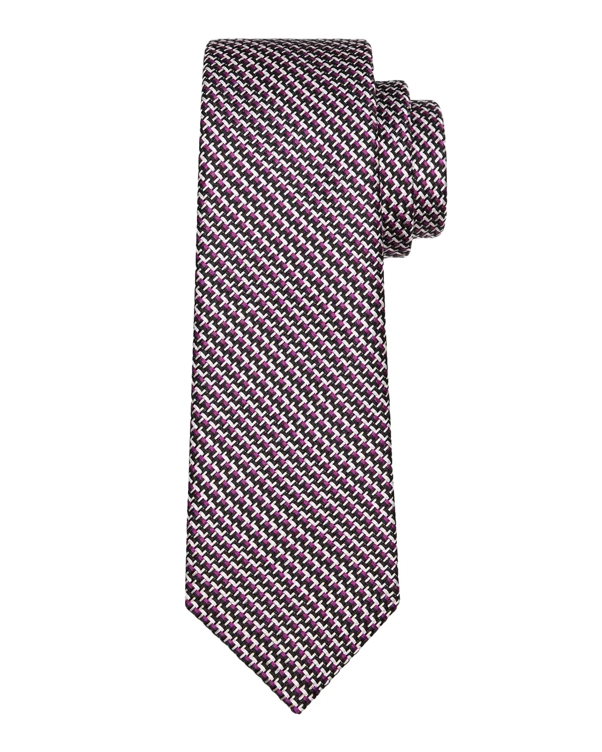 Men's Tricolor Woven Silk Tie Men's Tricolor Woven Silk Tie