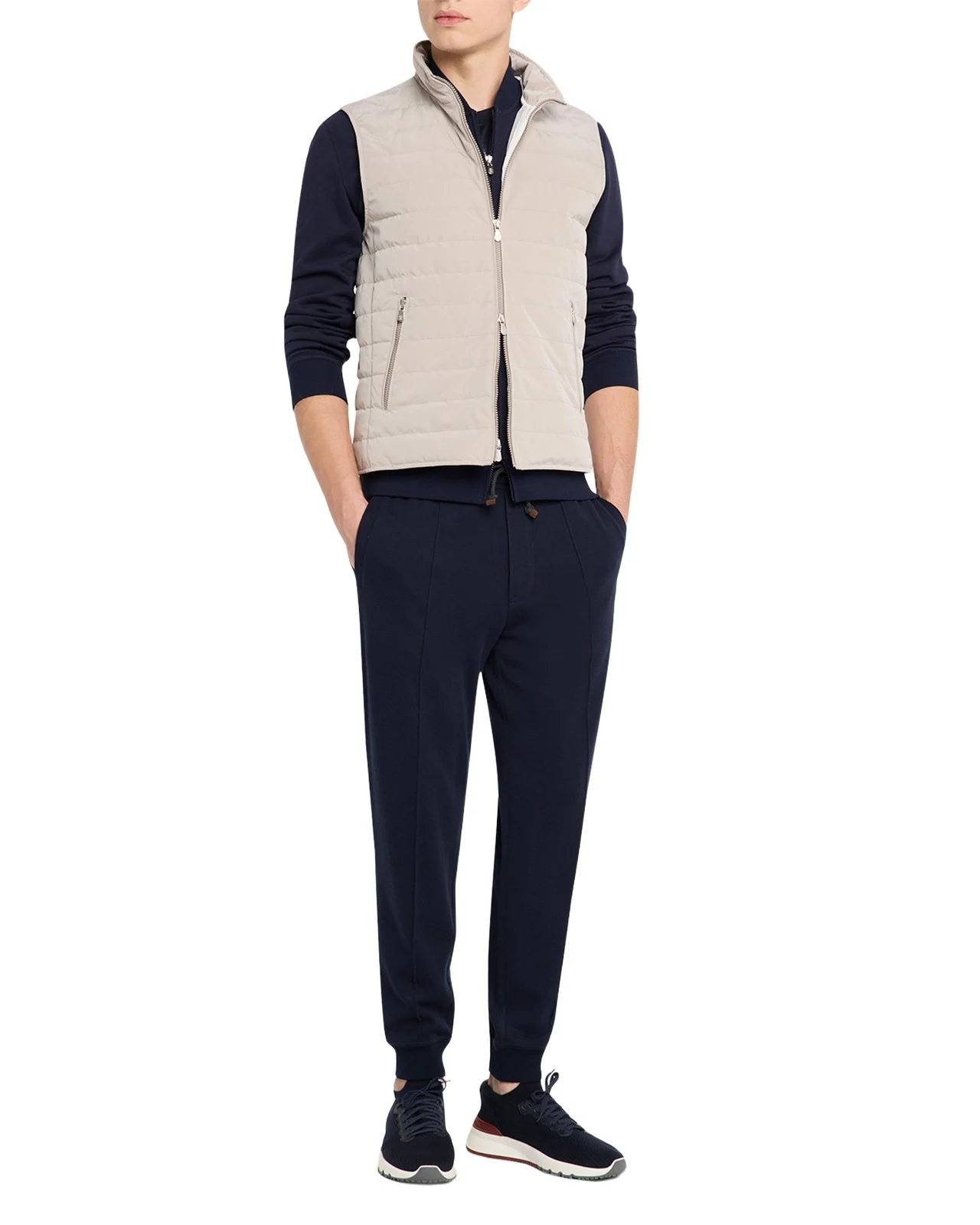 Men's Bonded Nylon Down Vest