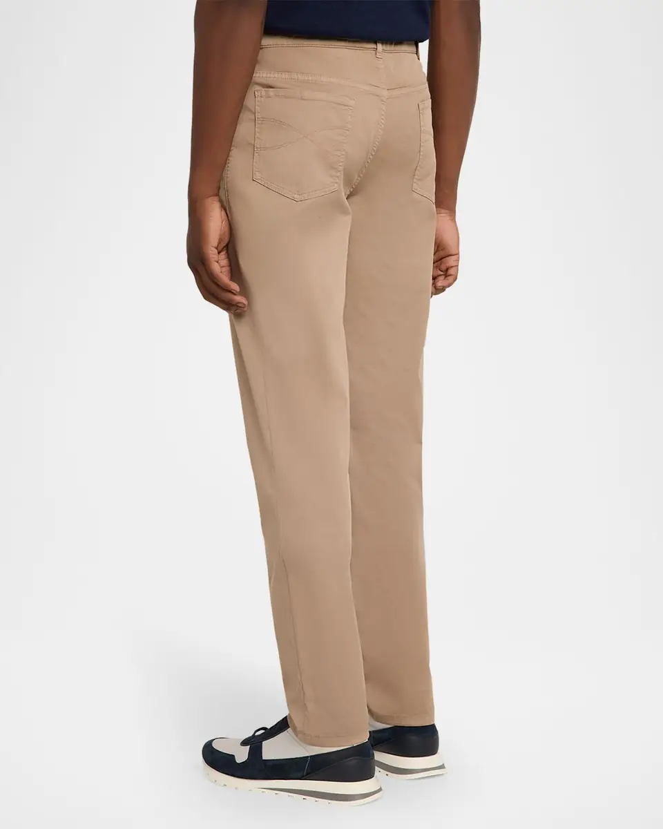 Brunello Cucinelli Men's Dyed Cotton Straight-Fit Five-Pocket Pants | Thumbnail 2 Brunello Cucinelli Men's Dyed Cotton Straight-Fit Five-Pocket Pants | Thumbnail 2