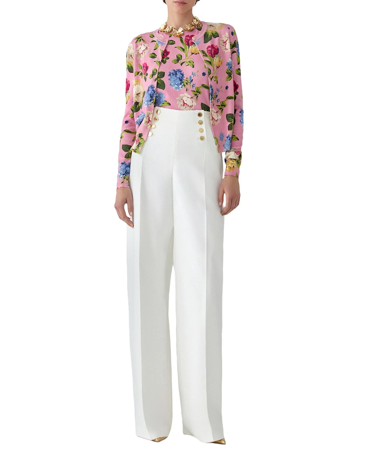 Alba Wide-Leg Sailor Pants