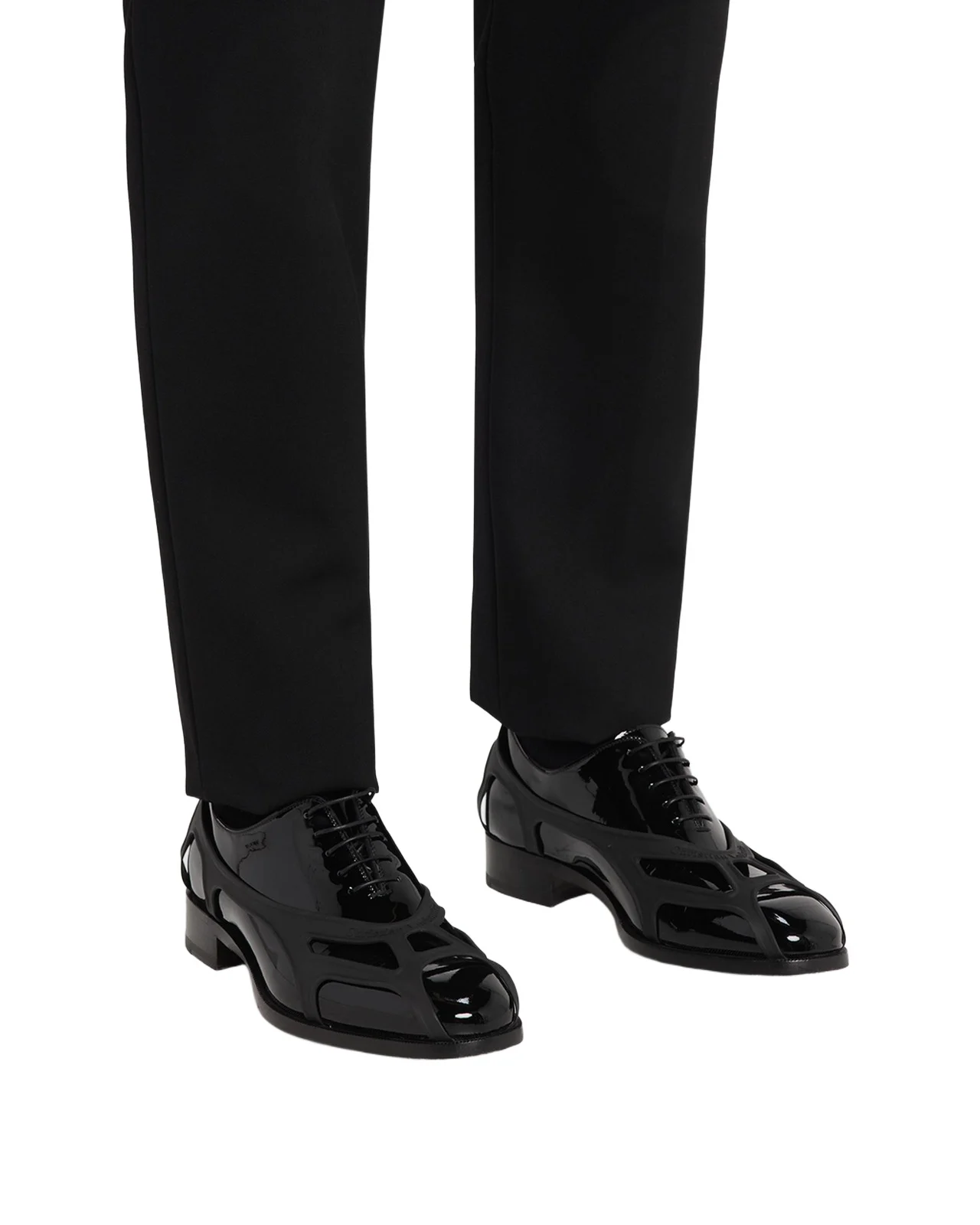 x Jaden Smith Men's Caged Patent Leather Oxfords